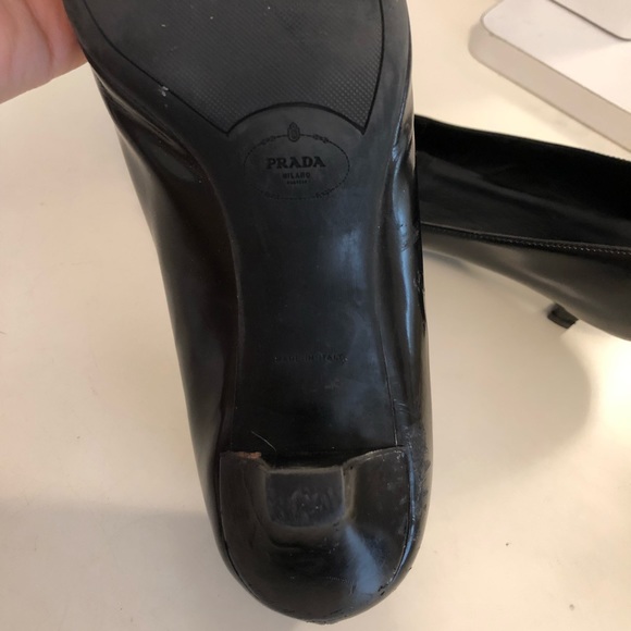 PRADA authentic black low heels - Picture 5 of 5